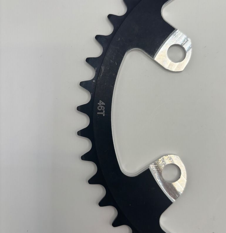 Used the mechanic parts 46T 110mm asymmetric BCD bike — image 3 of 4