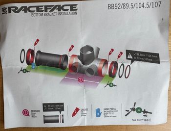 Used Race Face Bottom Bracket BB92 2024 bike — image 6 of 6