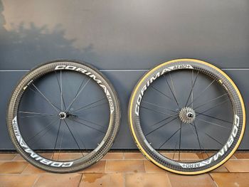 Used Corima aero+ Carbon Wheelset bike