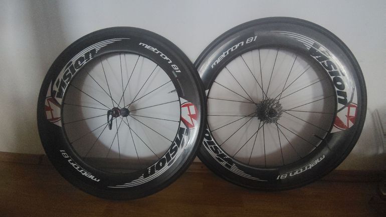 Used Vision Metron 81 Wheelset Carbon bike — image 2 of 7