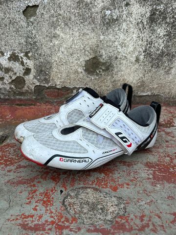 Used Gaerne Carbon Tri X-Lite Brancos Cycling Shoes