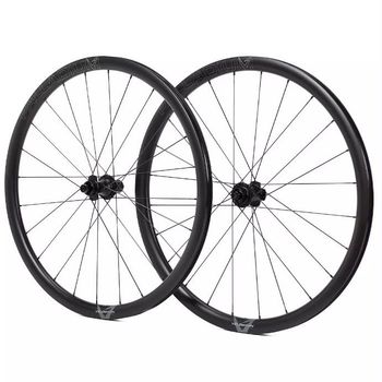 Bianchi, Paire de roues carbone VELOMANN PALLADIUM 30 Disc