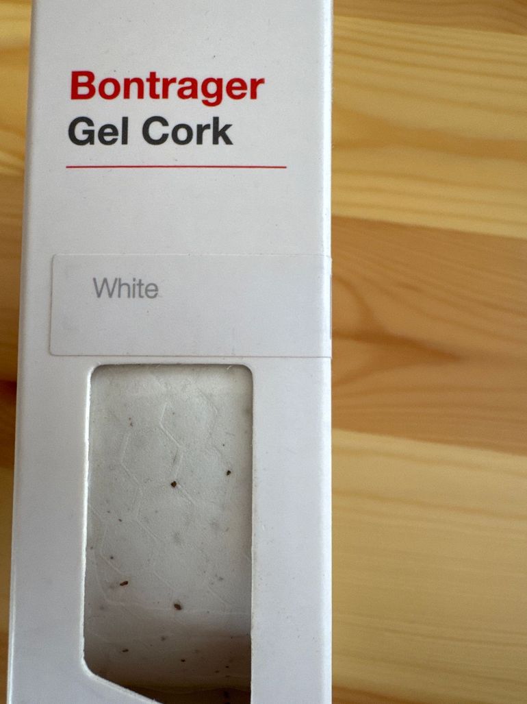 Used Bontrager Gel Cork Handlebar Tape White bike — image 4 of 4
