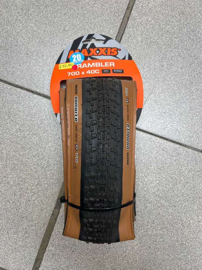 Used Maxxis Rambler 700x40 2025 Tyres & Tubes