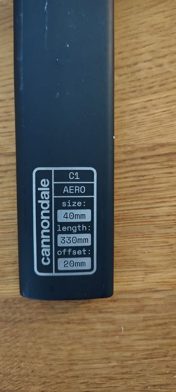 Used Cannondale C1 Seat Post 20 mm offset 2025 bike — image 3 of 3