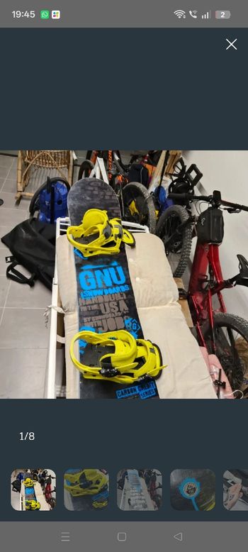 Used GNU carbon credit bike