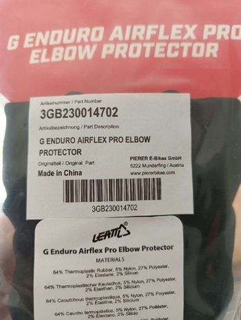 Used GasGas Elbow protector 2025 bike — image 3 of 4