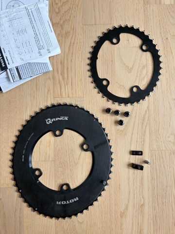 Brugt Rotor Q-Rings with Wedge Kit 2022 Drivetrain & Pedals