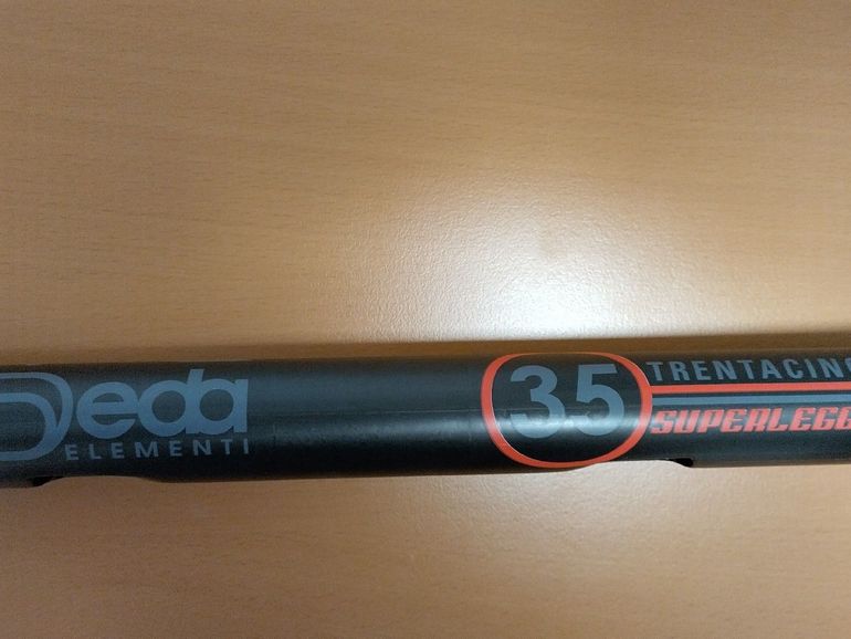 Used Deda Elementi Lenker Deda SuperLeggera 35 black black bike — image 2 of 3
