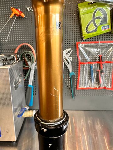 Brugt Fox Transfer SL Kashima 31.6 100mm 2025 bike — billede 2 af 4