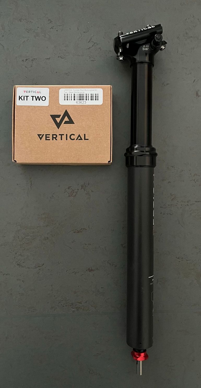 Used vertical Helium 350x90 Dropper Post 2024 bike — image 1 of 6