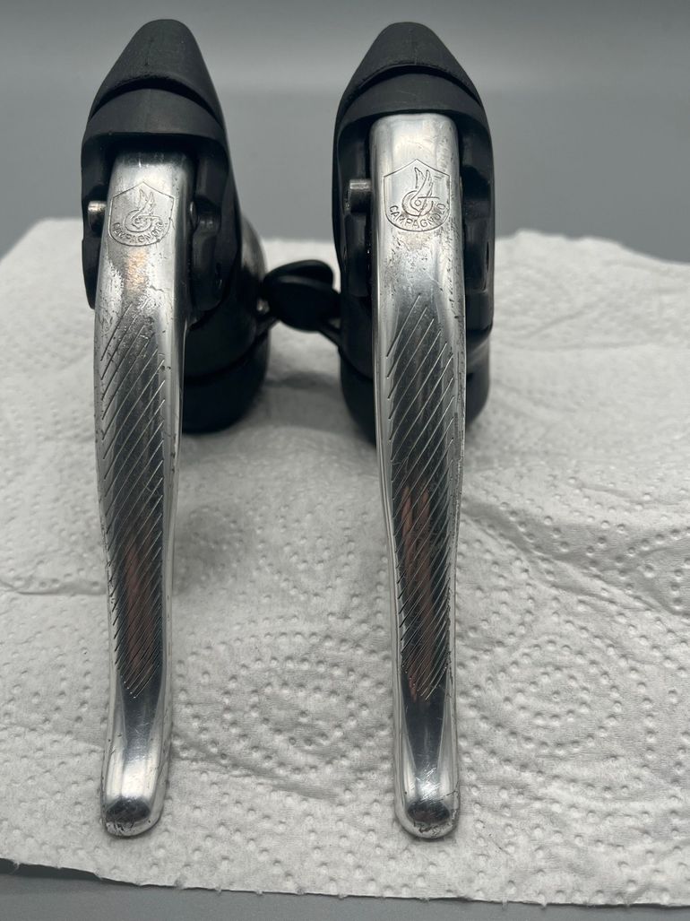 Used Campagnolo Record Titanium Ergopower 2x8/2x9 1996 bike — image 6 of 9