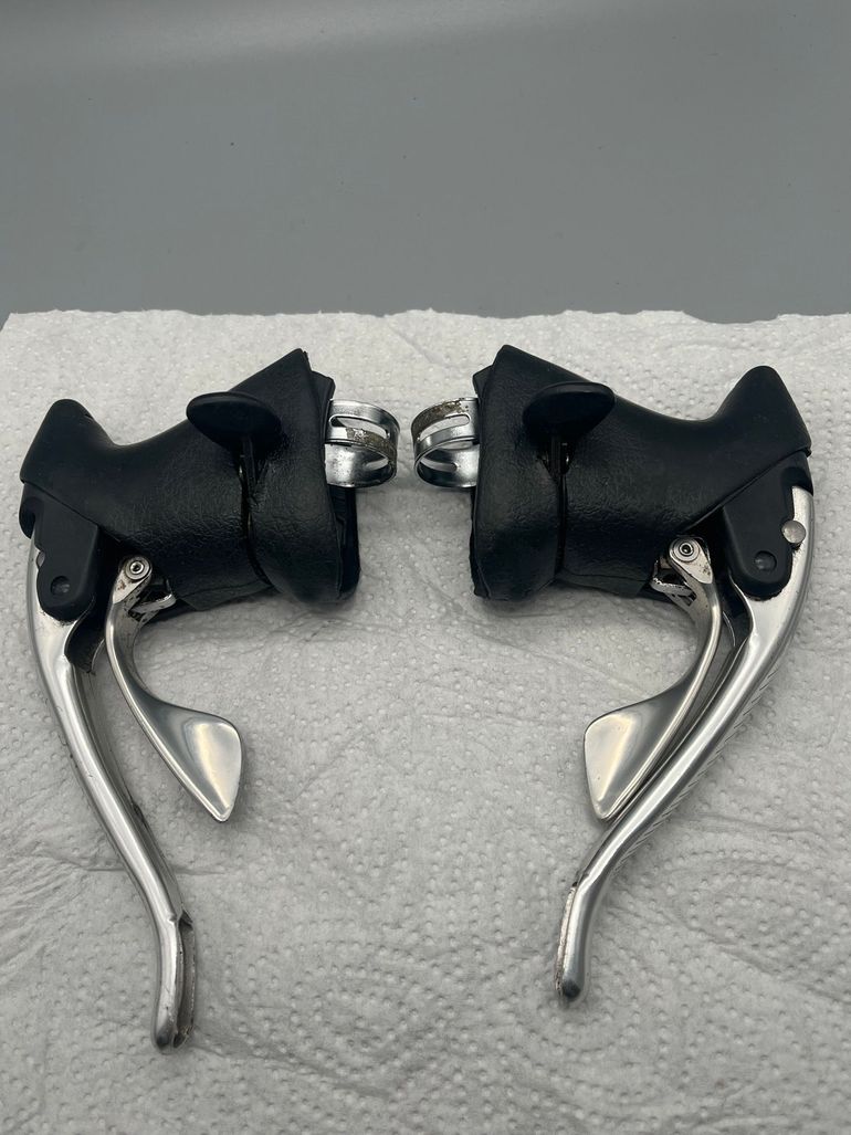 Used Campagnolo Record Titanium Ergopower 2x8/2x9 1996 bike — image 5 of 9