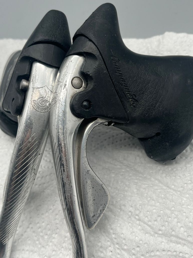 Used Campagnolo Record Titanium Ergopower 2x8/2x9 1996 bike — image 2 of 9