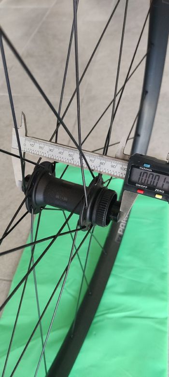 Used Bontrager Paradigm Comp 25 TLR Boost Disc Road Wheel 2025 bike — image 9 of 9