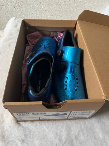 Shimano RC903 42.5 Wide Azul / Blue 2026 bike d'occasion — image 9 sur 9
