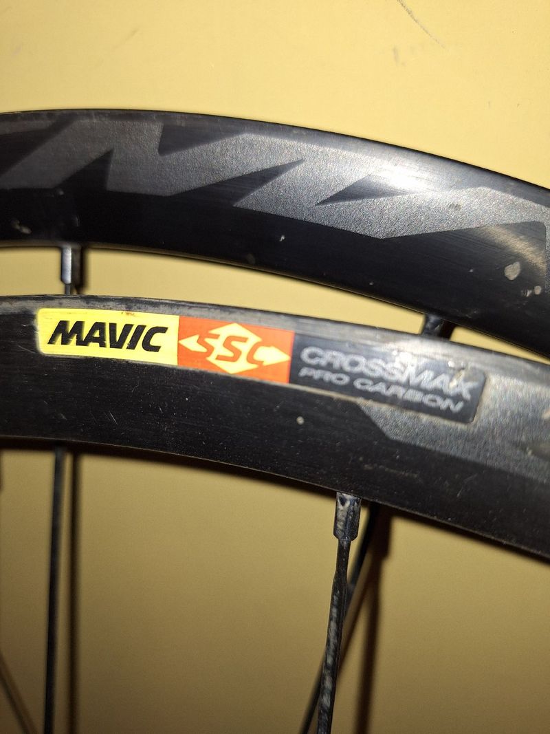 Used Mavic crossmax pro carbon 29 Wheels