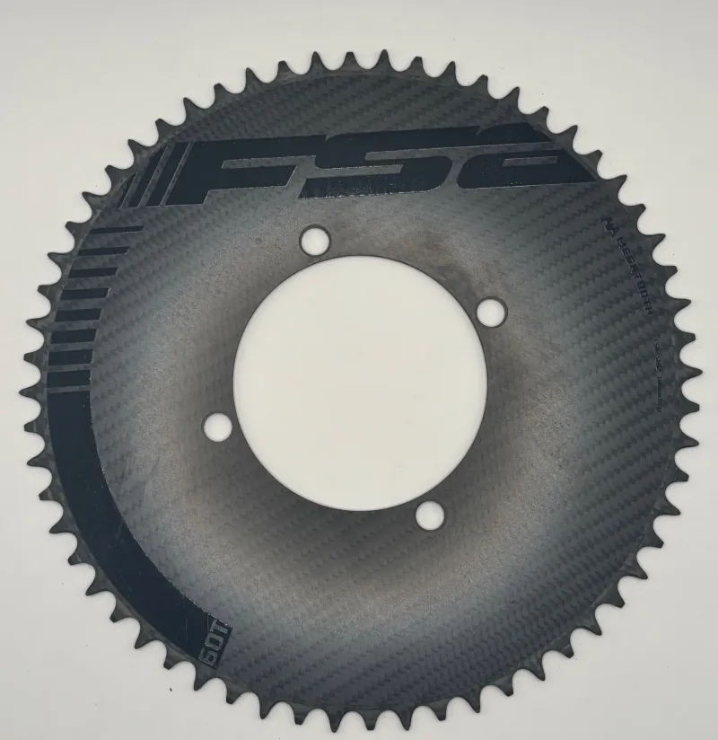 Brugt Fsa Carbon 60 Dents Mono-Plateau Pro Issue Drivetrain & Pedals