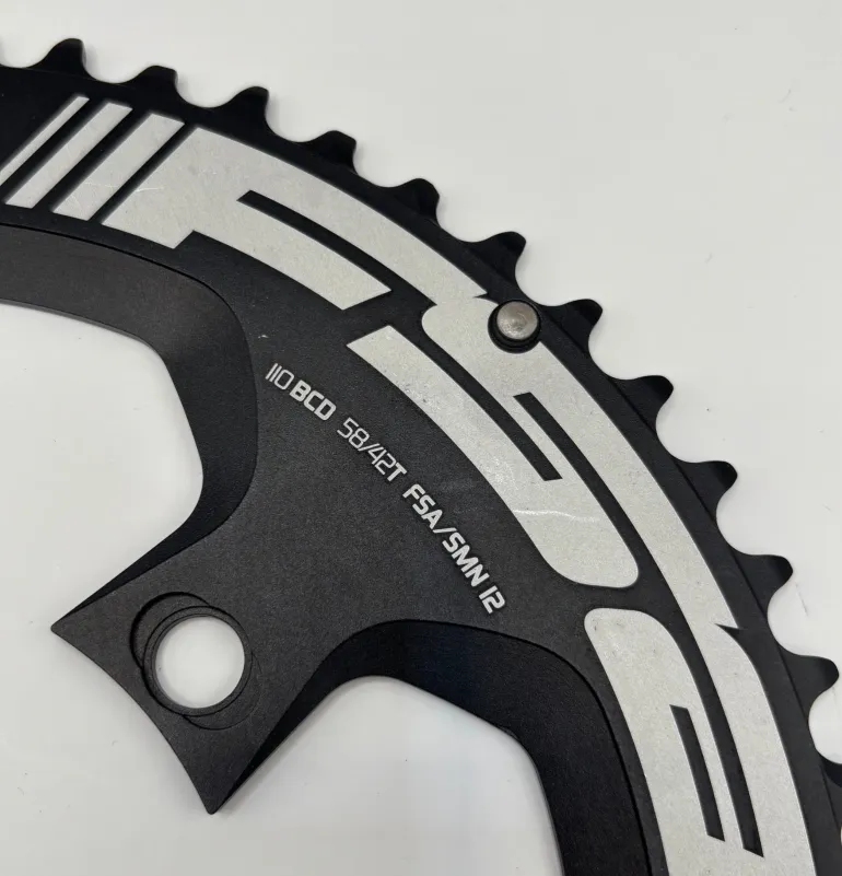 Used Fsa Plateau 58 Dents 110mm Shimano/ 11/12v neuf bike — image 3 of 4