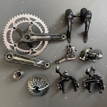 Dérailleur Campagnolo Nuovo Record Pat.73 – NOS 6 Vitesses – Italie