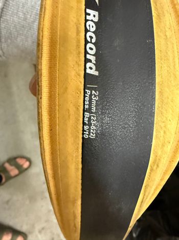Used Veloflex Record 23mm Tubular Tire 2024 bike