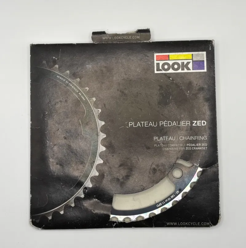 Gebrauchtes Look Plateau 42 Dents 10/11v Drivetrain & Pedals