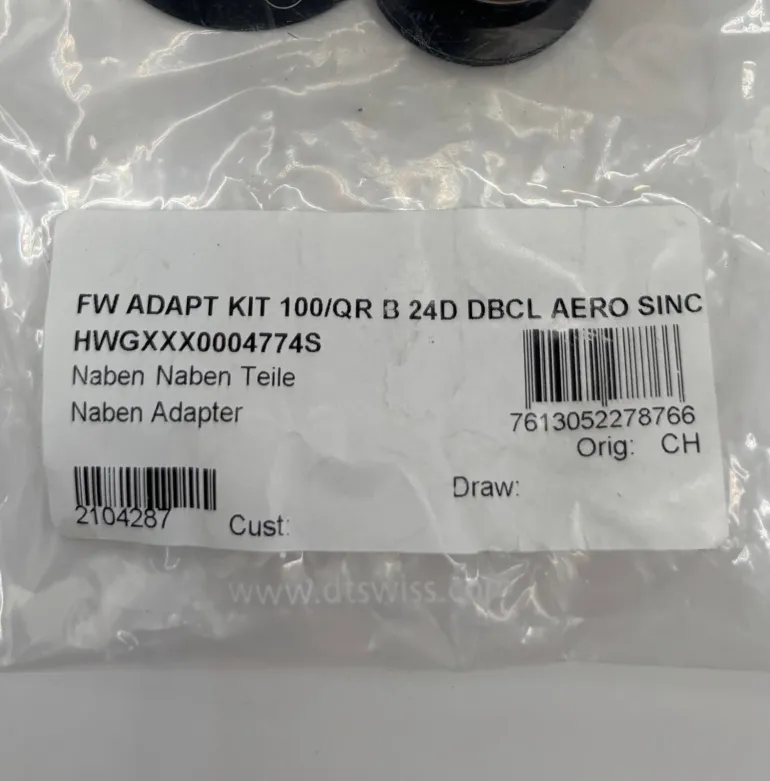 Used Dt Swiss Kit Adaptateur de Moyeu bike — image 3 of 4