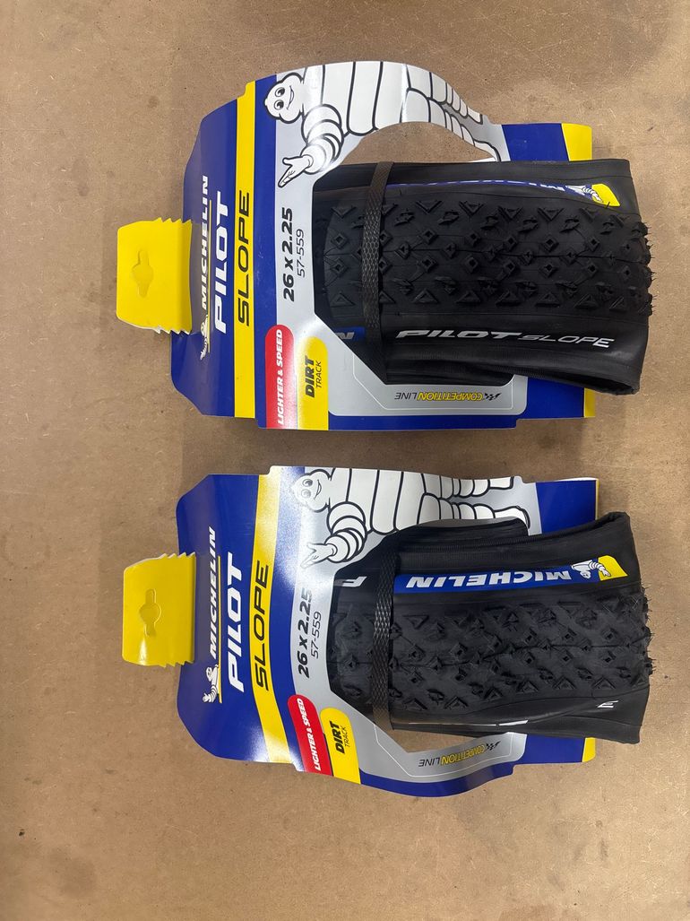 Used Michelin Pilot Slope 26” Set 2025 bike — image 1 of 3