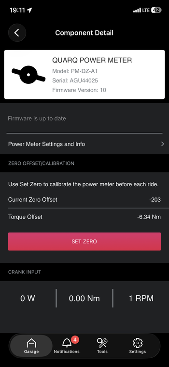 Used Quarq Sram Powermeter bike — image 3 of 3