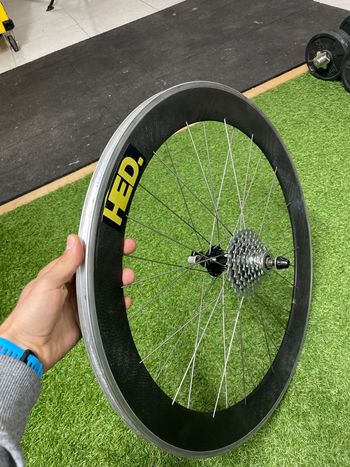 Used HET Pair of 26" MTB Wheels 1990 bike — image 2 of 2