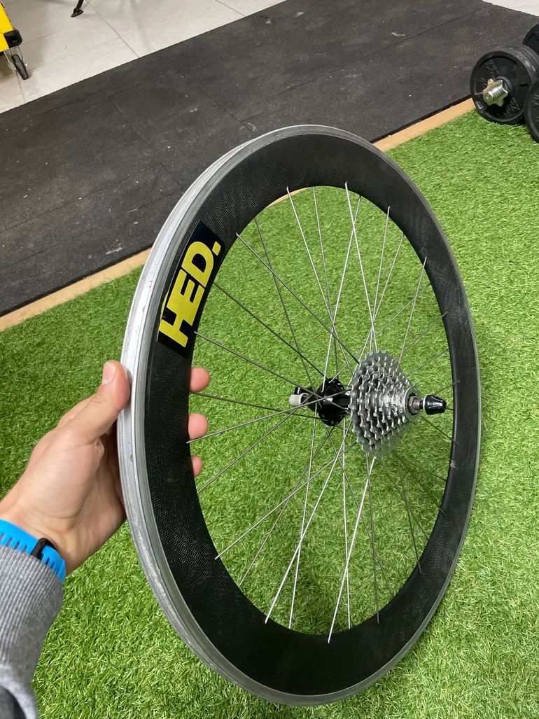 Used HET Pair of 26" MTB Wheels 1990 bike — image 2 of 2