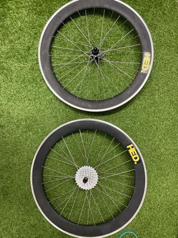 Used HET Pair of 26" MTB Wheels 1990 bike