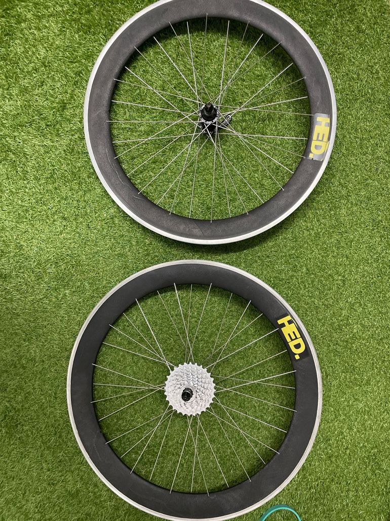 Used HET Pair of 26" MTB Wheels 1990 bike — image 1 of 2