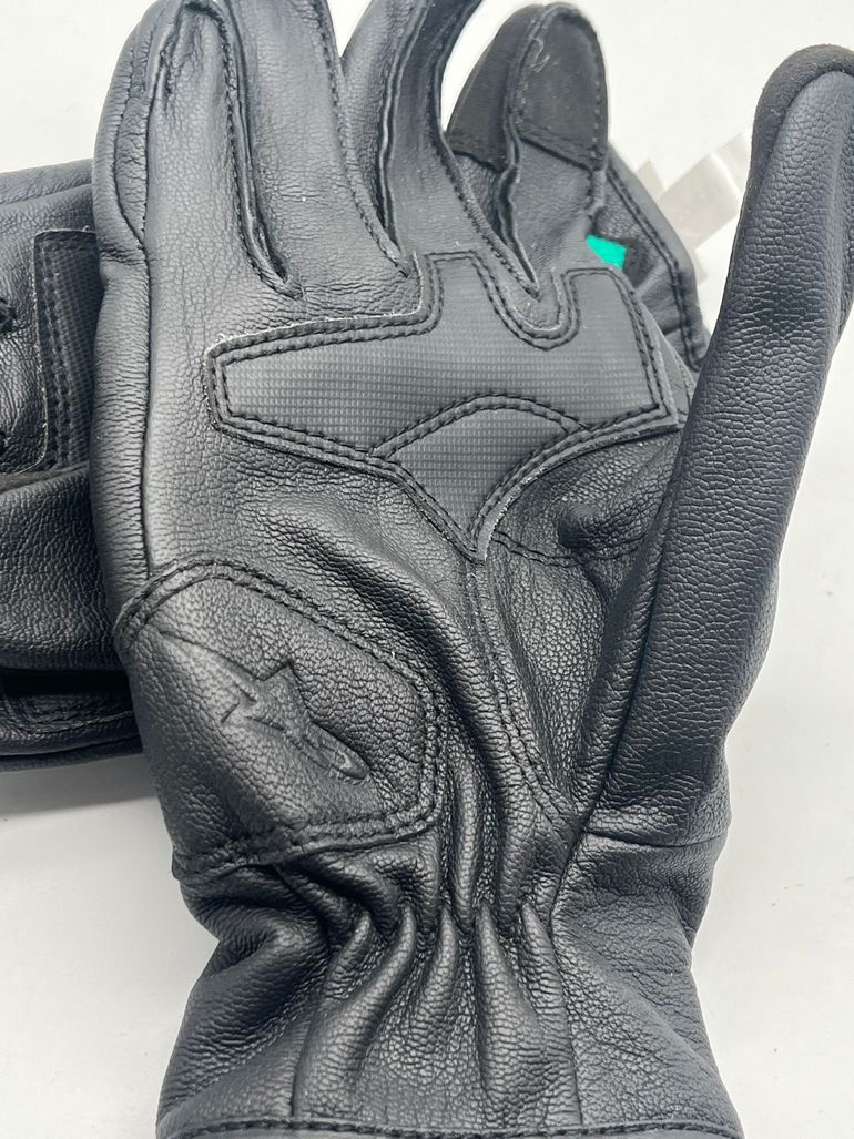 Used Alpinestars Stella Dyno Lederhandschuhe Schwarz Gr. M bike — image 10 of 13