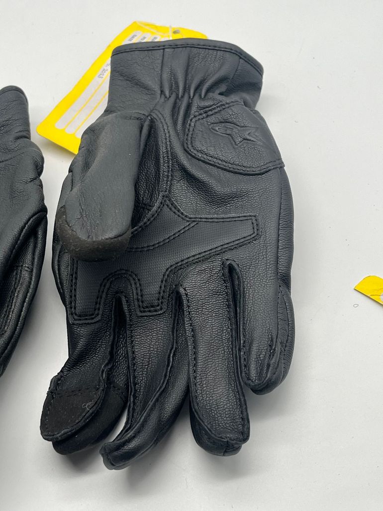 Used Alpinestars Stella Dyno Lederhandschuhe Schwarz Gr. M bike — image 9 of 13