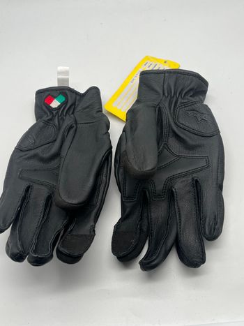 Used Alpinestars Stella Dyno Lederhandschuhe Schwarz Gr. M bike — image 6 of 13