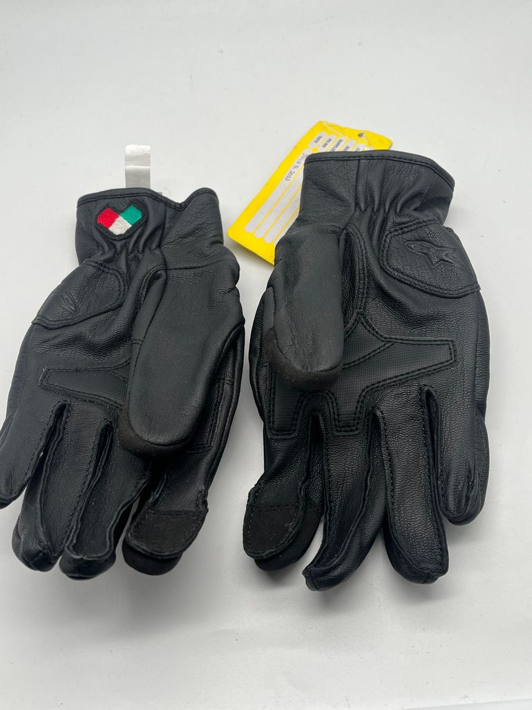 Used Alpinestars Stella Dyno Lederhandschuhe Schwarz Gr. M bike — image 6 of 13
