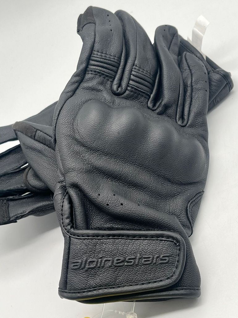 Used Alpinestars Stella Dyno Lederhandschuhe Schwarz Gr. M bike — image 1 of 13