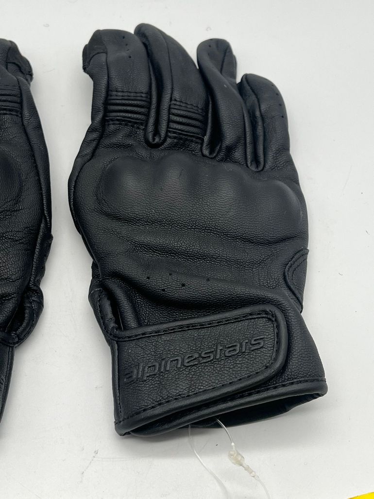 Used Alpinestars Stella Dyno Lederhandschuhe Schwarz Gr. M bike — image 2 of 13