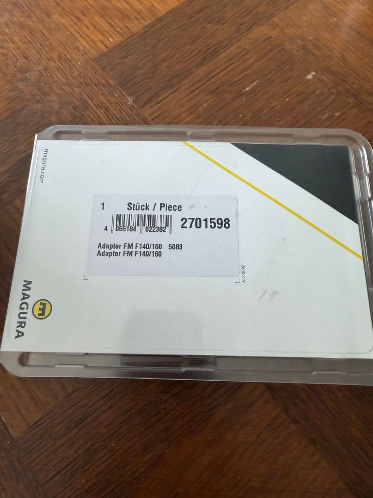 Used Magura Adapter QM 50 Flat Mount F140 to F160 2026 bike — image 2 of 2
