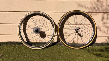 Used Corima WS+ 32mm Wheelset bike