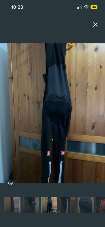 Used Castelli Sorpasso Culotte Negro Talla M 2025 bike — image 1 of 5