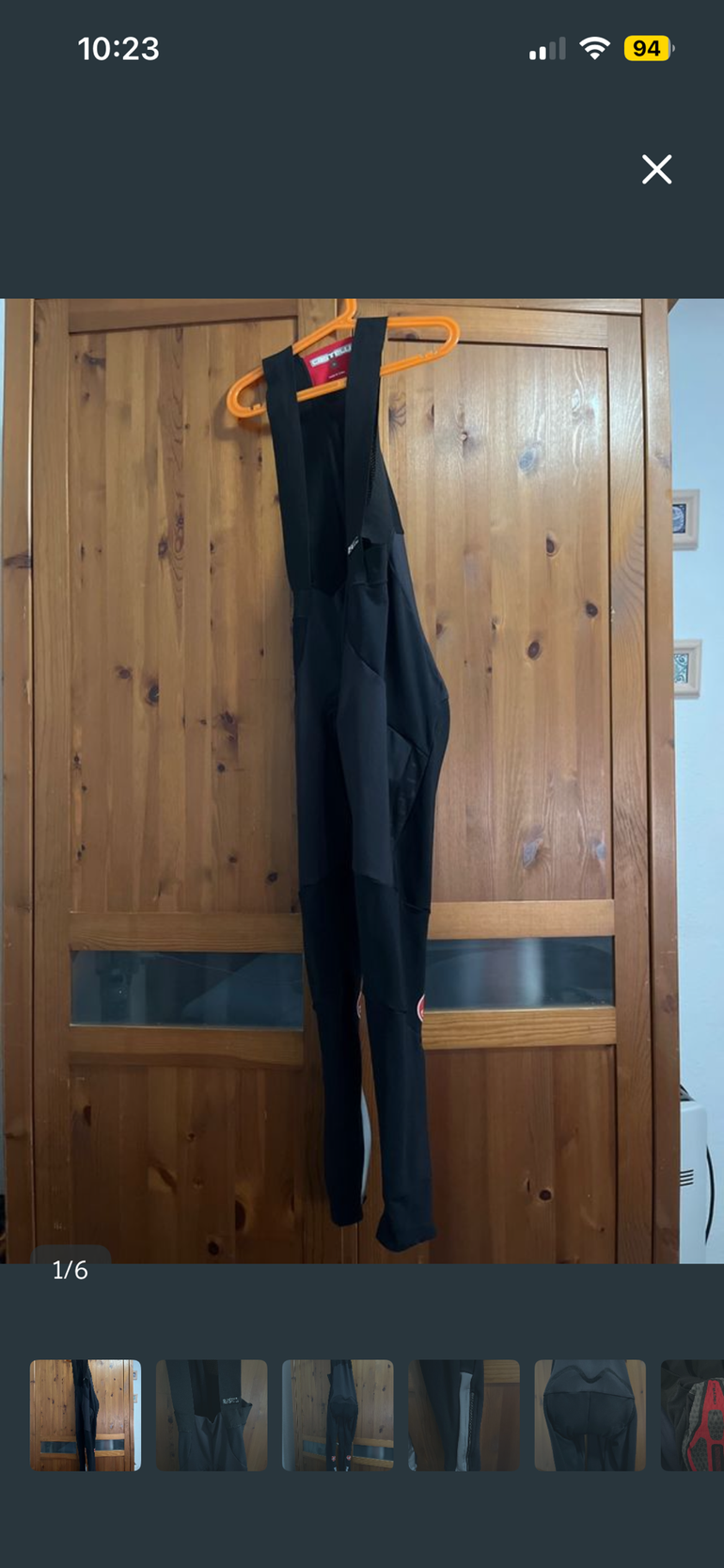 Used Castelli Sorpasso Culotte Negro Talla M 2025 bike — image 3 of 5