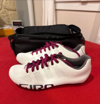 Chaussures Cyclisme Giro Stylus W Femme - Blanc - EU 40 - Neuves En Boîte