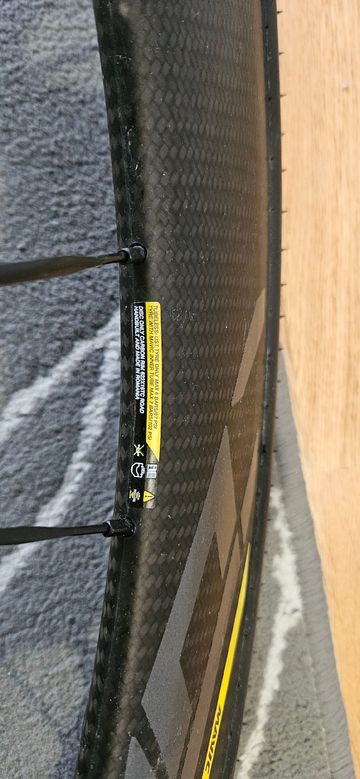 Brugt Mavic Comete 62mm Carbon Wheels bike — billede 12 af 12