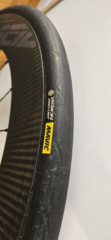 Brugt Mavic Comete 62mm Carbon Wheels bike — billede 9 af 12