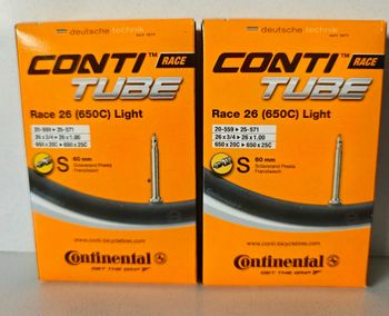 Used Continental 700x20-25C Tube Presta 60mm 2026 bike — image 2 of 4