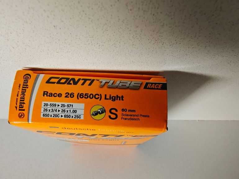 Used Continental 700x20-25C Tube Presta 60mm 2026 bike — image 3 of 4