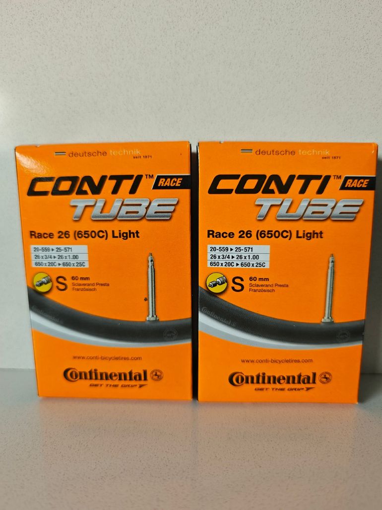 Used Continental 700x20-25C Tube Presta 60mm 2026 bike — image 1 of 4