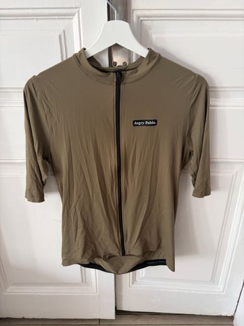 Used Angry Pablo Khaki Short Sleeve Jersey bike — image 1 of 5